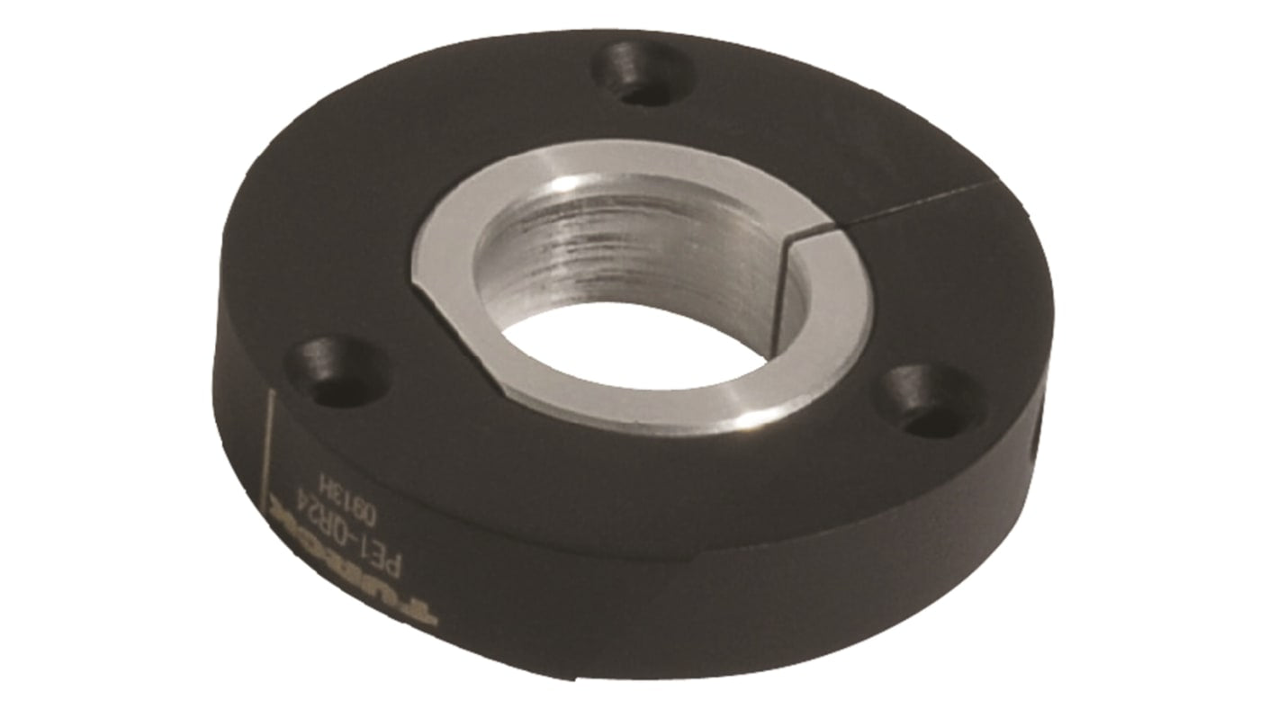 Turck P5-Ri-QR24, encoder induttivo senza contatto per alberi da 6 mm, uscita SSI, risoluzione 25 bit, design compatto.