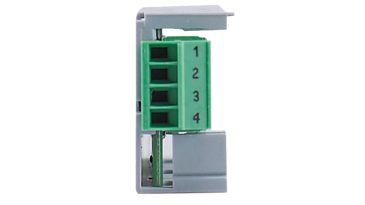 Modulo di controllo temperatura Jumo 703571(20258x)/15, con display TFT a colori e due uscite logiche 0/12 V.