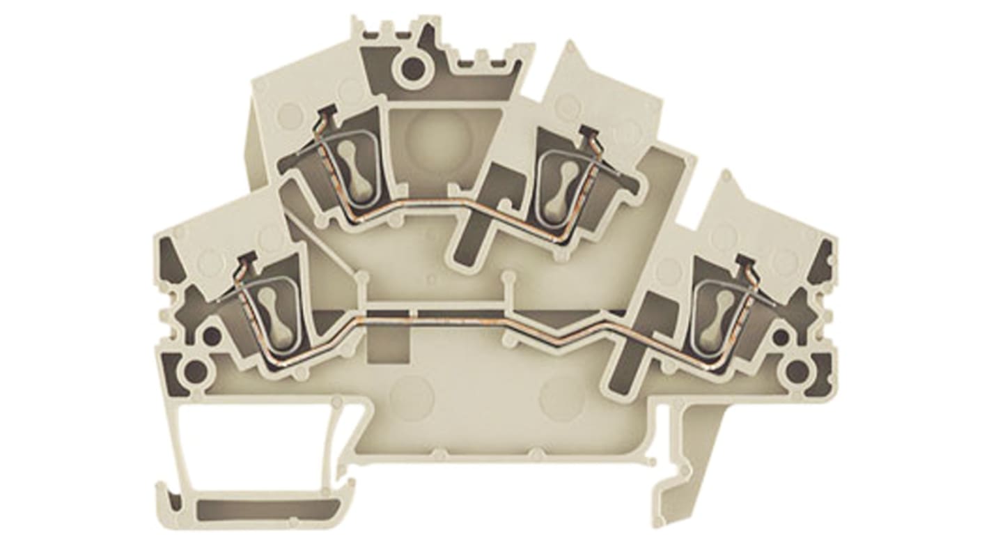 Morsettiera passante Weidmüller 1790990000 serie Z, tecnologia a morsetto di tensione, disponibile in diversi livelli e colori. Ideale per connessioni sicure e versatili.