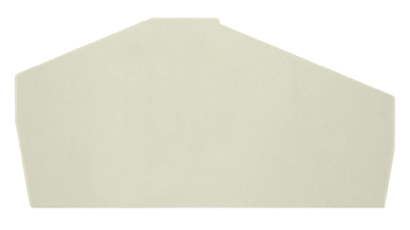 Piastra terminale Weidmüller 1791050000 beige scuro Wemid ZAP/TW ZDK2.5-2. Protezione per morsettiere e componenti schermati. Ideale per telecomunicazioni e applicazioni mediche.