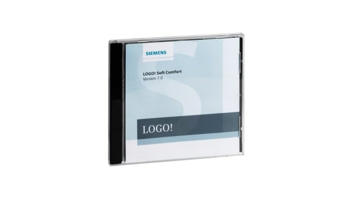 Software di programmazione PLC Siemens LOGO! Soft Comfort V8 - 6ED1058-0BA08-0YA1 per LOGO! Serie 8. Compatibile con Windows, Linux e Mac. Ottimizza l'automazione industriale.