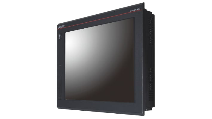 Mitsubishi Electric GT2710-STBD, display HMI touch screen 10,4", risoluzione 800 x 600, IP67F, alimentazione 24 V c.c.
