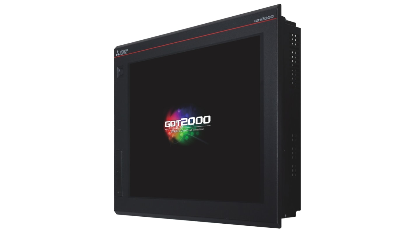 Display HMI touch screen Mitsubishi Electric GT2710-VTBD, 10,4 pollici, risoluzione 640 x 480, interfacce USB ed Ethernet.