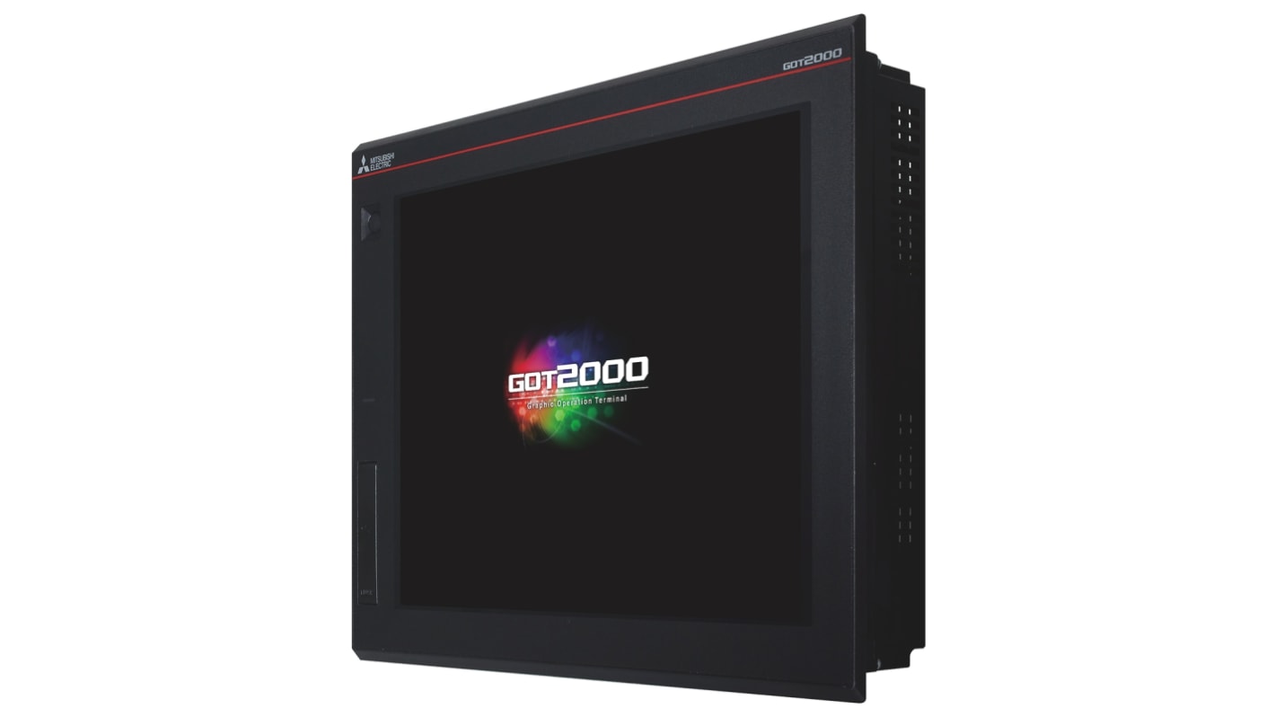 Mitsubishi Electric GT2708-STBD, display HMI touch screen 8,4" con risoluzione 800x600, IP67F, alimentazione 24 V c.c.