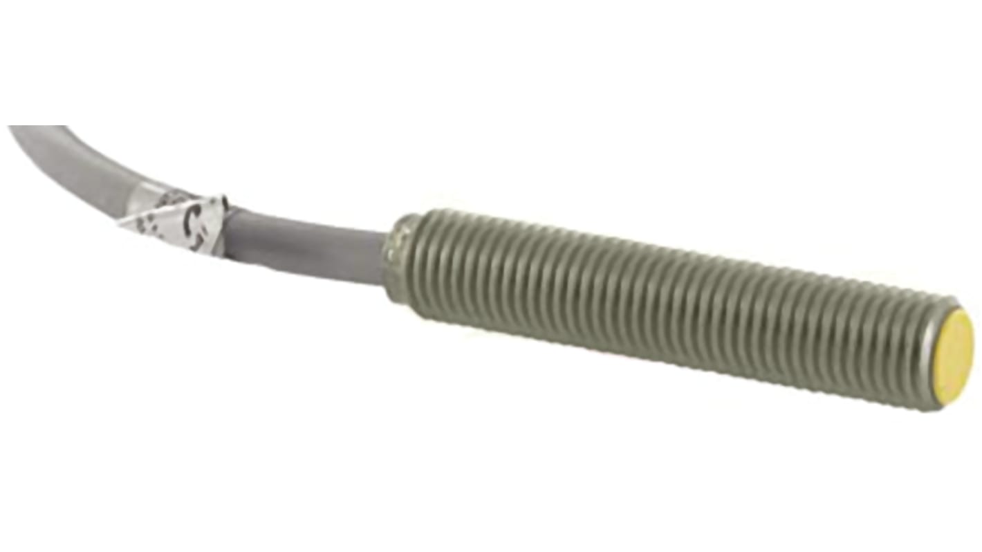 Sensore di prossimità cilindrico PNP M8 Turck Bi1.5-EG08-AP6X, rilevamento 1,5 mm, IP67, montaggio a filo, acciaio inox.