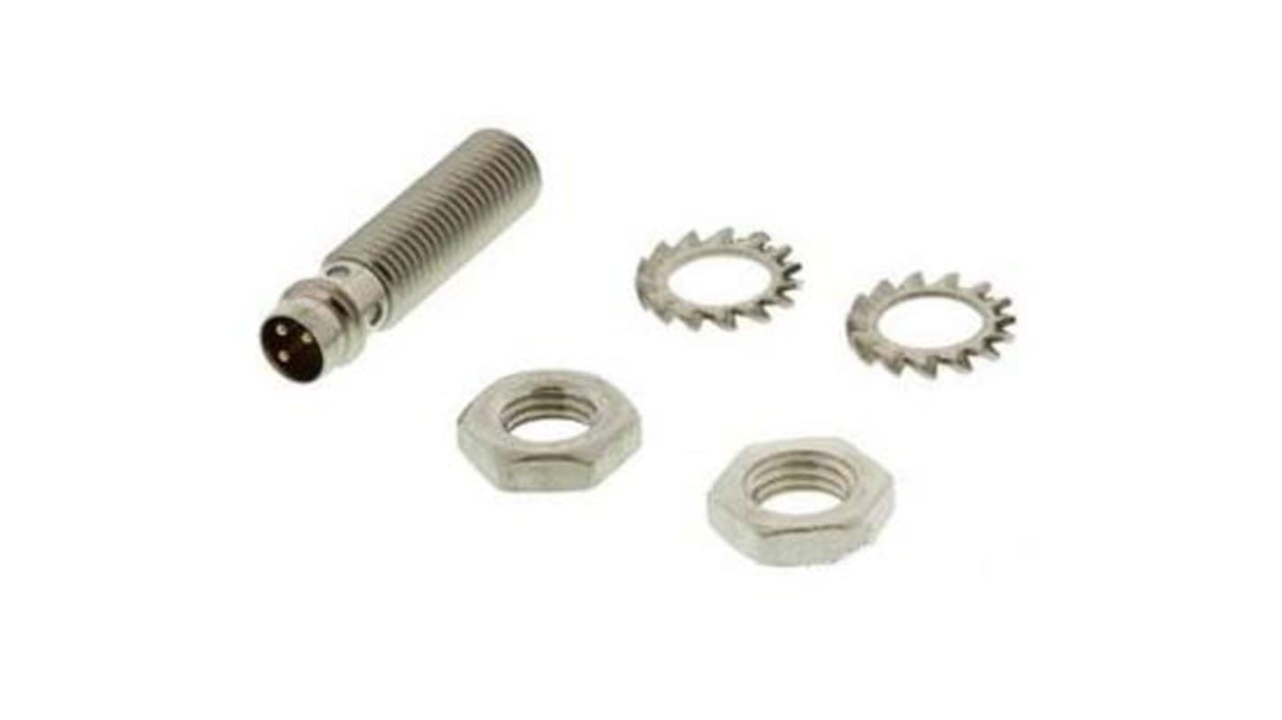 Sensore di prossimità cilindrico PNP M8 Turck Bi2-EG08K-RP6X-V1131, rilevamento 2 mm, IP67, montaggio a filo.