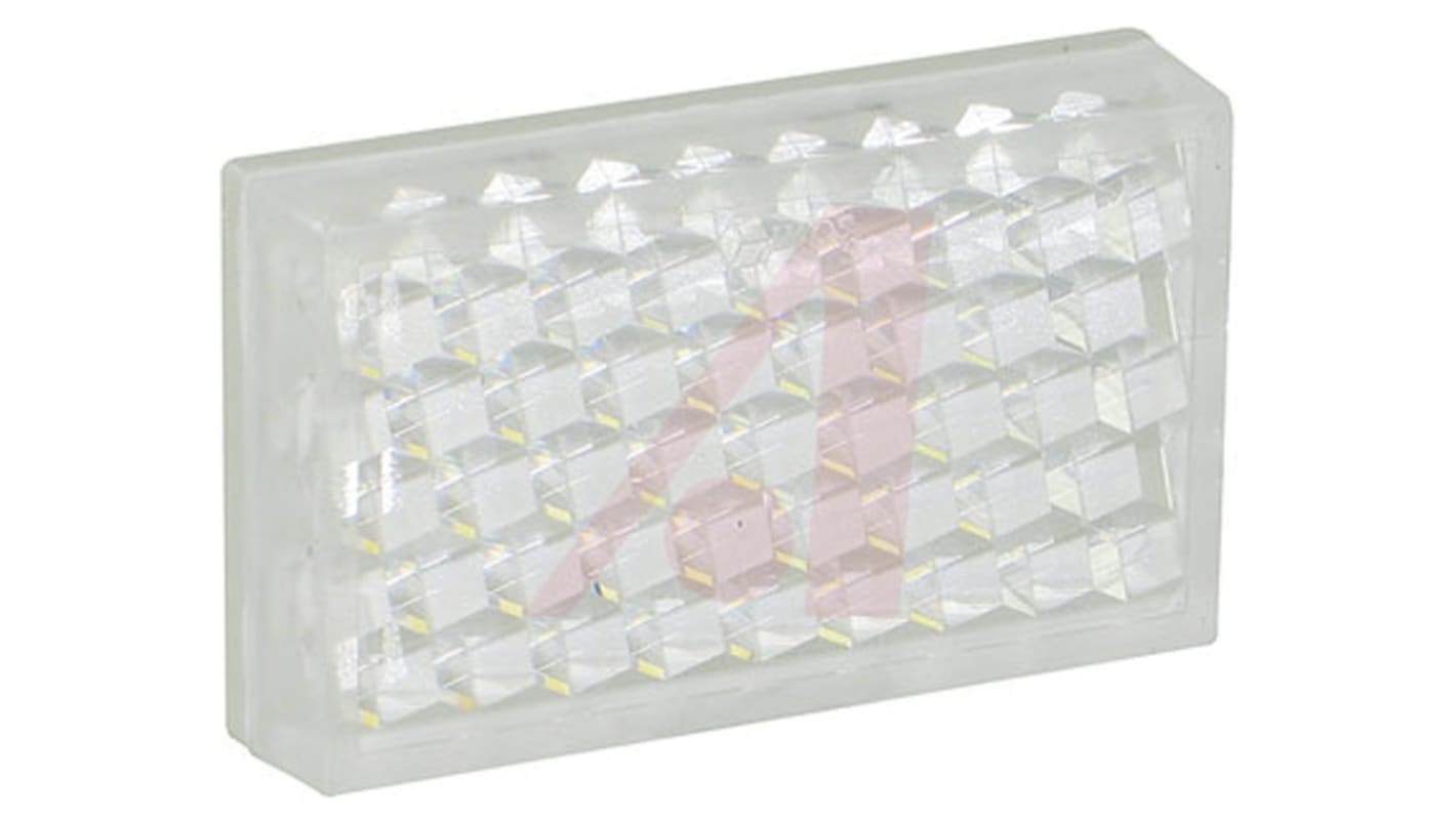 Riflettore rettangolare Banner BRT-40X23 per sensore VALU-BEAM, progettato per migliorare l'efficacia dei sensori fotoelettrici.