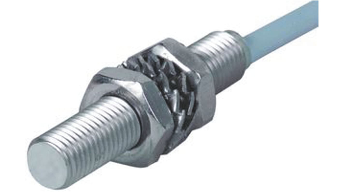 Sensore di prossimità cilindrico NPN M8 Turck Ni6U-EG08-AN6X, rilevamento 6 mm, IP68, montaggio non a filo, acciaio inox.