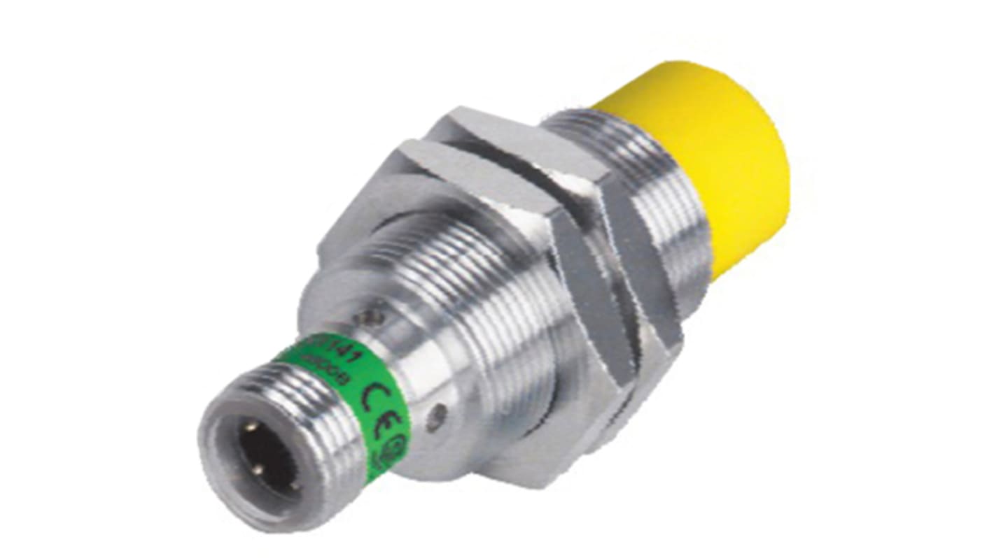 Sensore di prossimità cilindrico PNP Turck Ni8-M18-VP4X-H1141, rilevamento a 8 mm, IP67, alimentazione 10-65 V c.c.