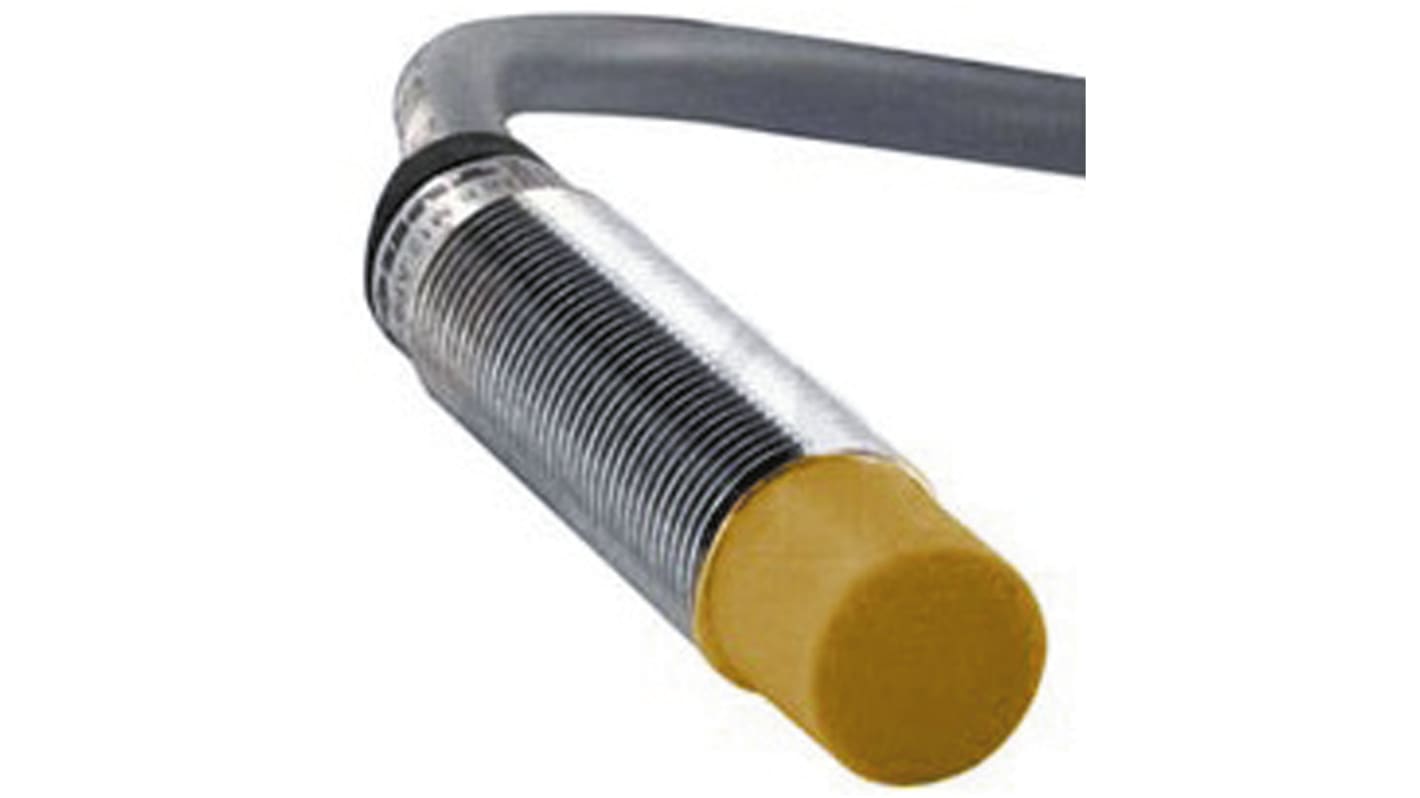 Sensore di prossimità cilindrico NPN Turck NI10U-M12-AN6X, rilevamento 10 mm, IP68, alimentazione 10-30 V c.c.