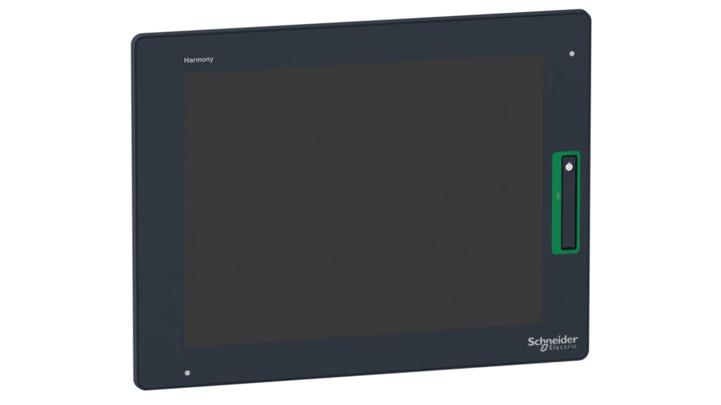 Schneider Electric HMIDT642, display HMI touch screen 12,1", risoluzione 1024 x 768, interfacce Ethernet e USB, protezione IP66/IP67.