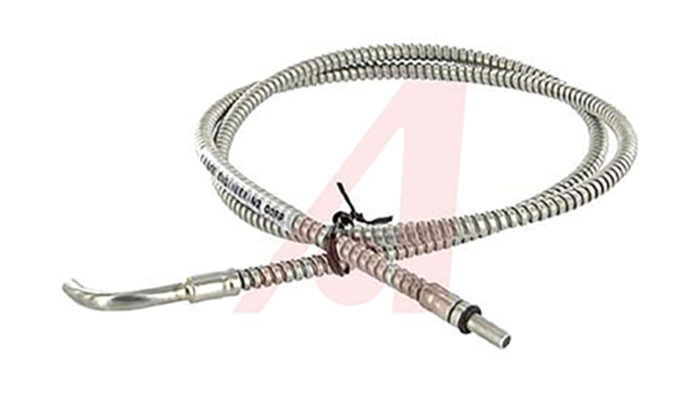 Sensore per fibre ottiche in vetro Banner IA23S, lunghezza 914 mm, resistente a temperature fino a 480 °C, adatto per ambienti ostili.