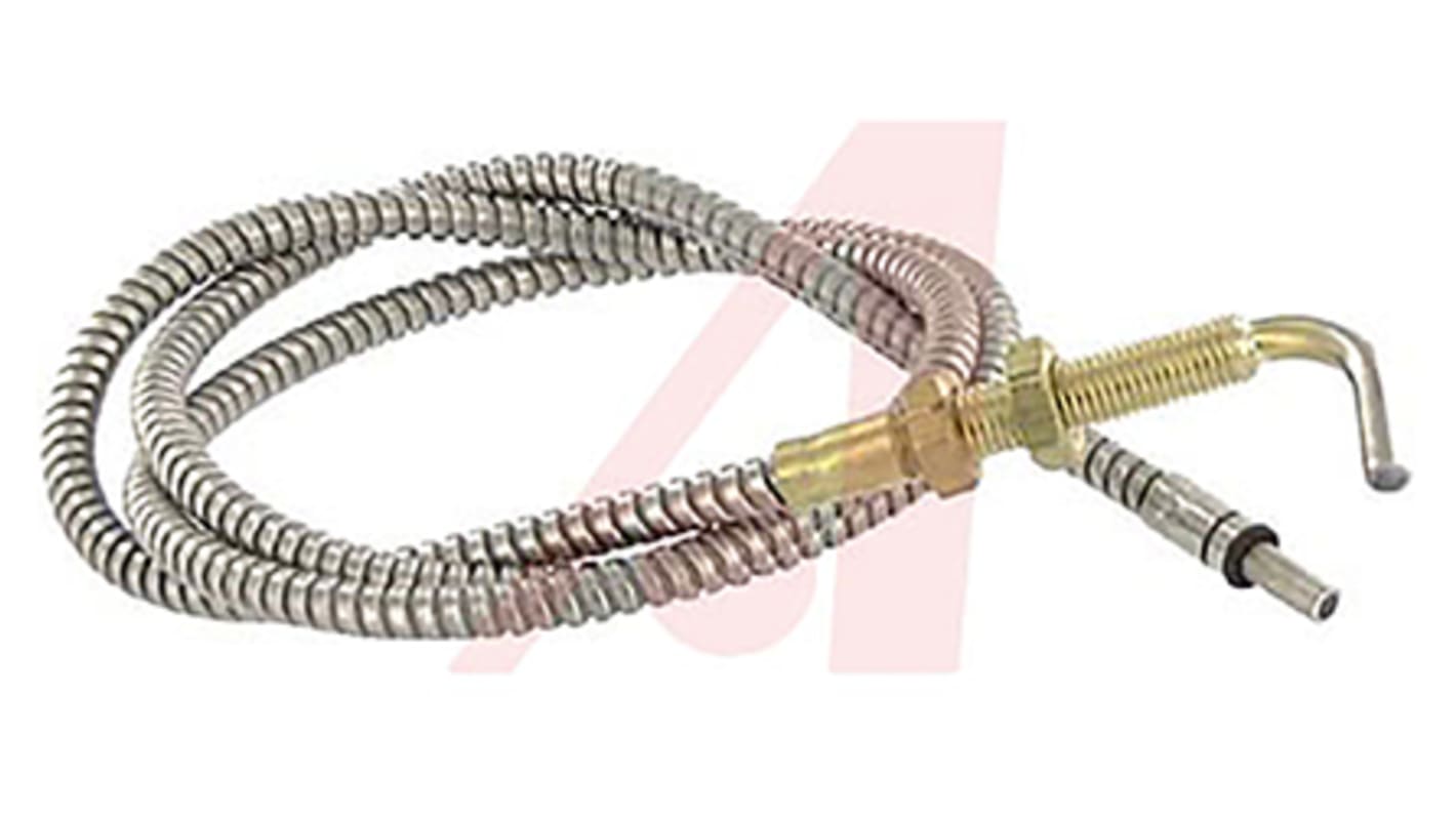 Sensore per fibre ottiche in vetro Banner ITA23S, lunghezza 914 mm, resistente a temperature fino a 480 °C, adatto per ambienti ostili.