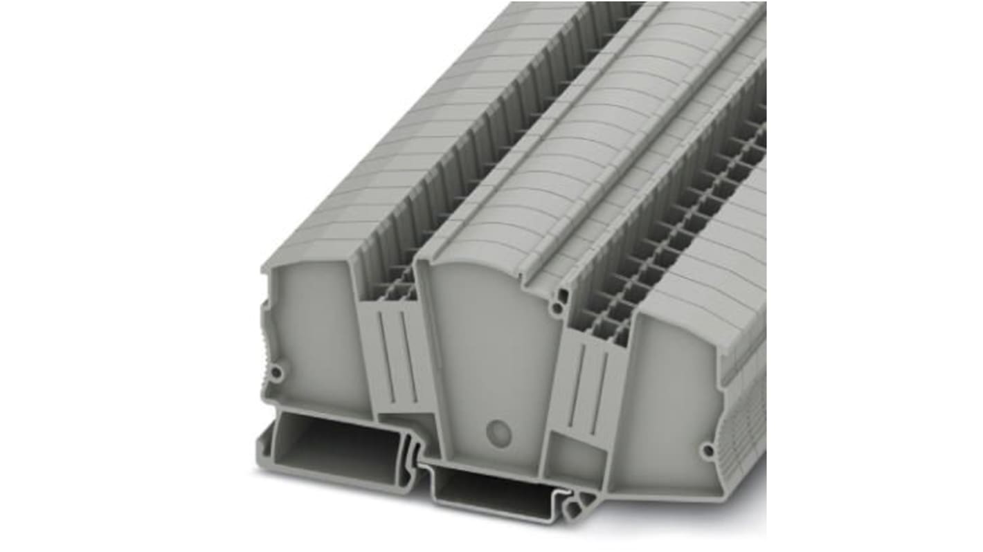 Piastra distanziatrice Phoenix Contact 3035690, 100,8mm x 8,2mm Grigio per cavi solari fino a 10mm². Facilita il raggruppamento di tubazioni PV.