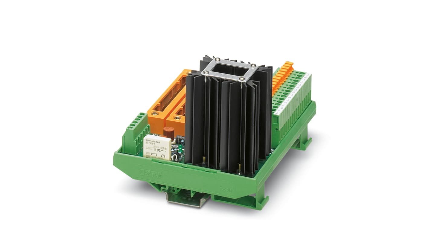 Modulo Varioface Phoenix Contact 2319168, uscita digitale 8 canali, collegamento a vite, dimensioni 145 x 98 x 111 mm.