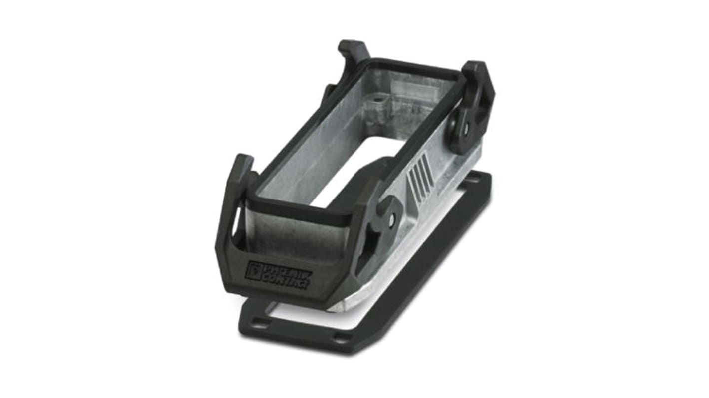 Contenitore HEAVYCON B24 Phoenix Contact 1411331: alluminio resistente all'acqua, guarnizione conduttiva, schermatura EM.