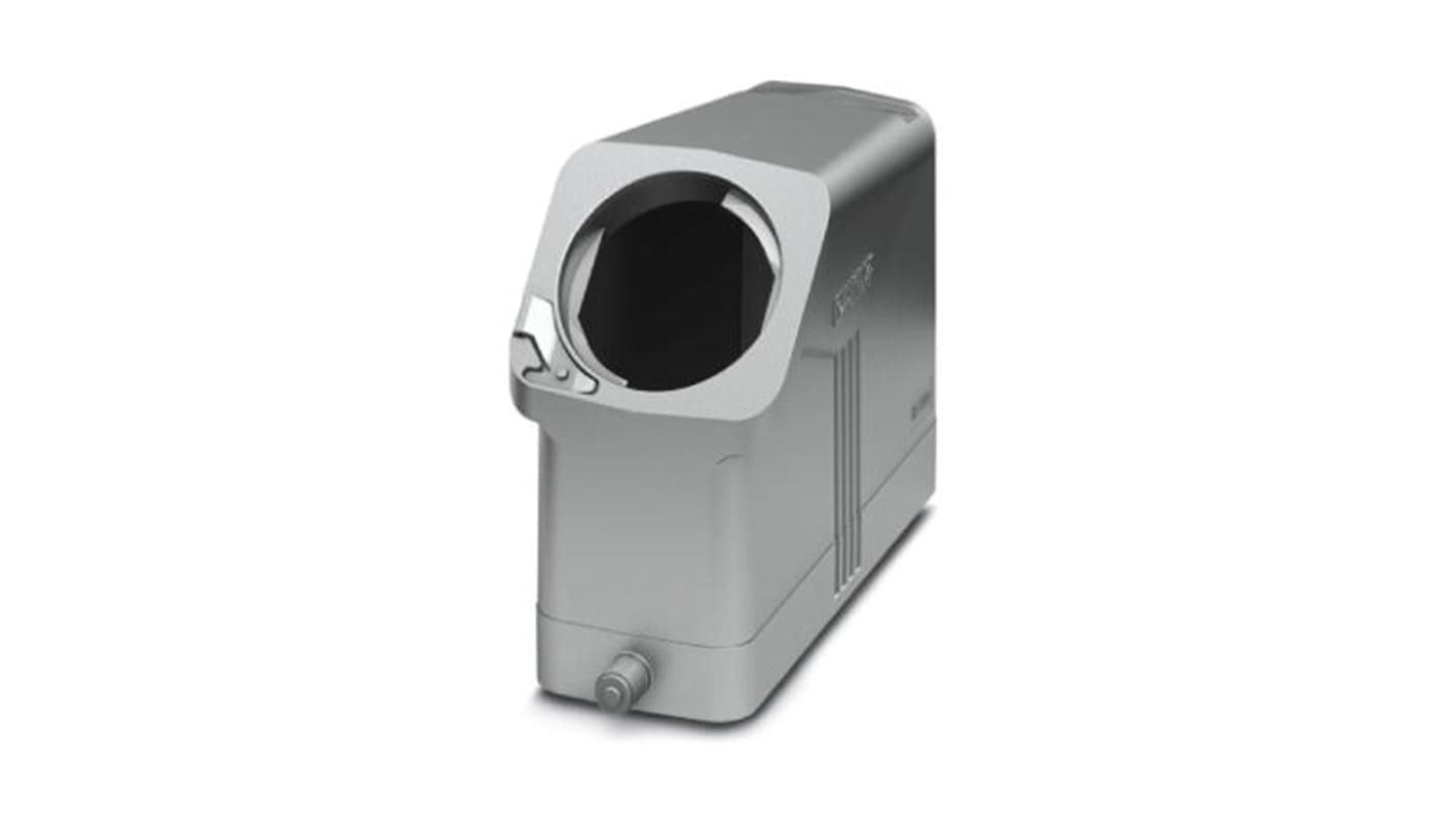 Contenitore Phoenix Contact HEAVYCON EVO B24 EMC, flangia baionetta, bloccaggio singolo, 88mm - Codice 1411473. Per applicazioni industriali elettroniche.