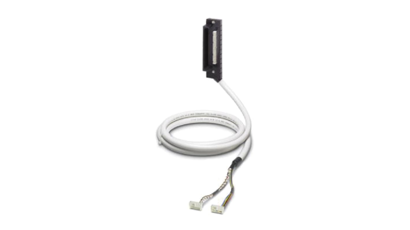 Cavo PLC Phoenix Contact 2902798 per Yokogawa Centum CS3000R3 e Stardom, lunghezza 23 m, 40 posizioni, connettore multiplo.