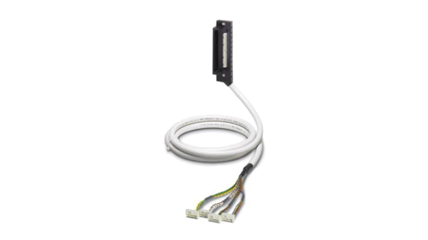 Cavo PLC Phoenix Contact 2314671 per Yokogawa Centum CS3000R3 e Stardom, 4,0 m, 50 posizioni, con uscita laterale per modulo I/O.