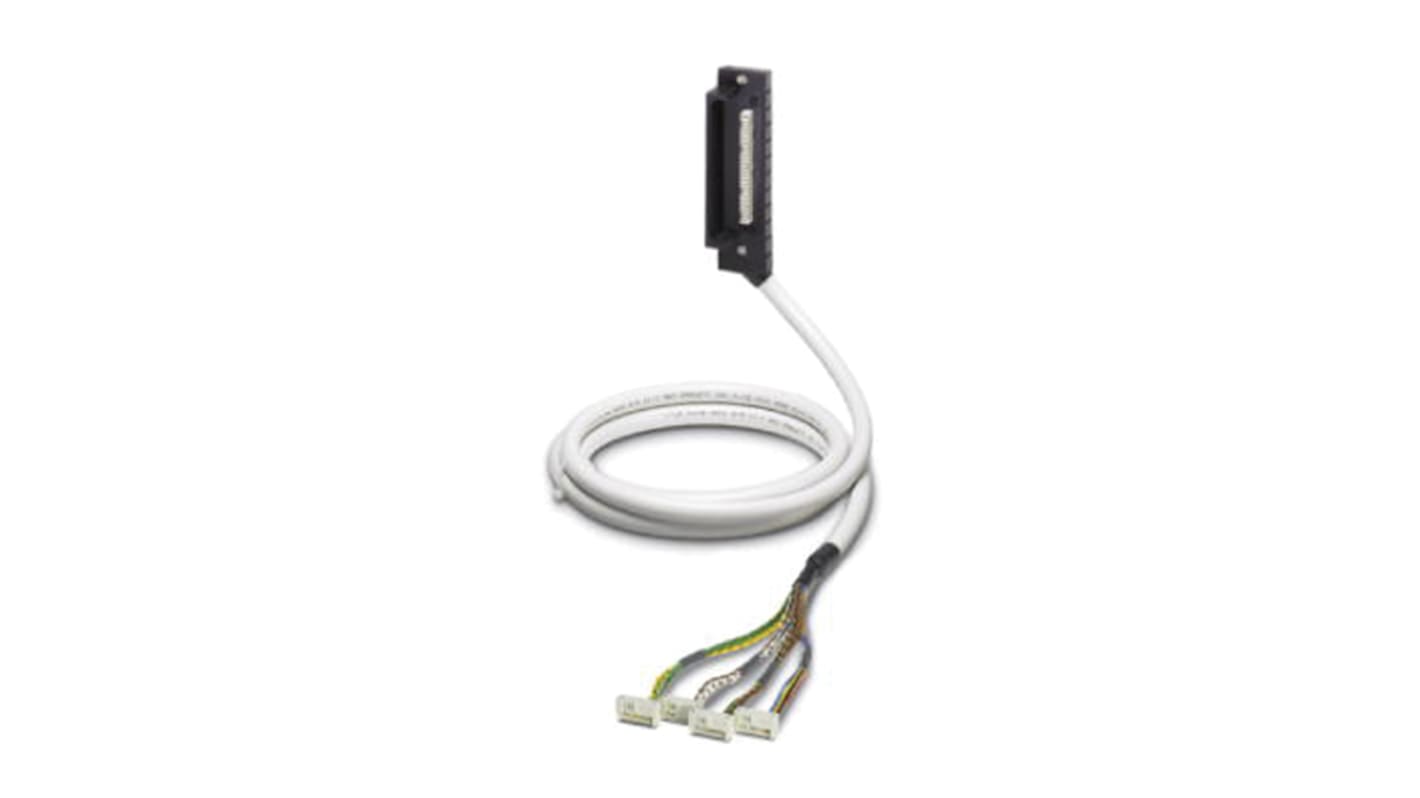 Cavo PLC Phoenix Contact 2314684 per Yokogawa Centum CS3000R3 e Stardom, 10 metri, 50 posizioni, con adattatore anteriore e presa multipla.