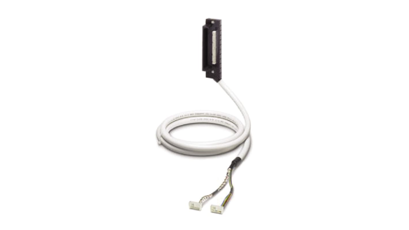 Cavo PLC Phoenix Contact 2321376 per Yokogawa Centum CS3000R3 e Stardom, 15 m, 40 posizioni, adattatore anteriore con cavo rotondo.
