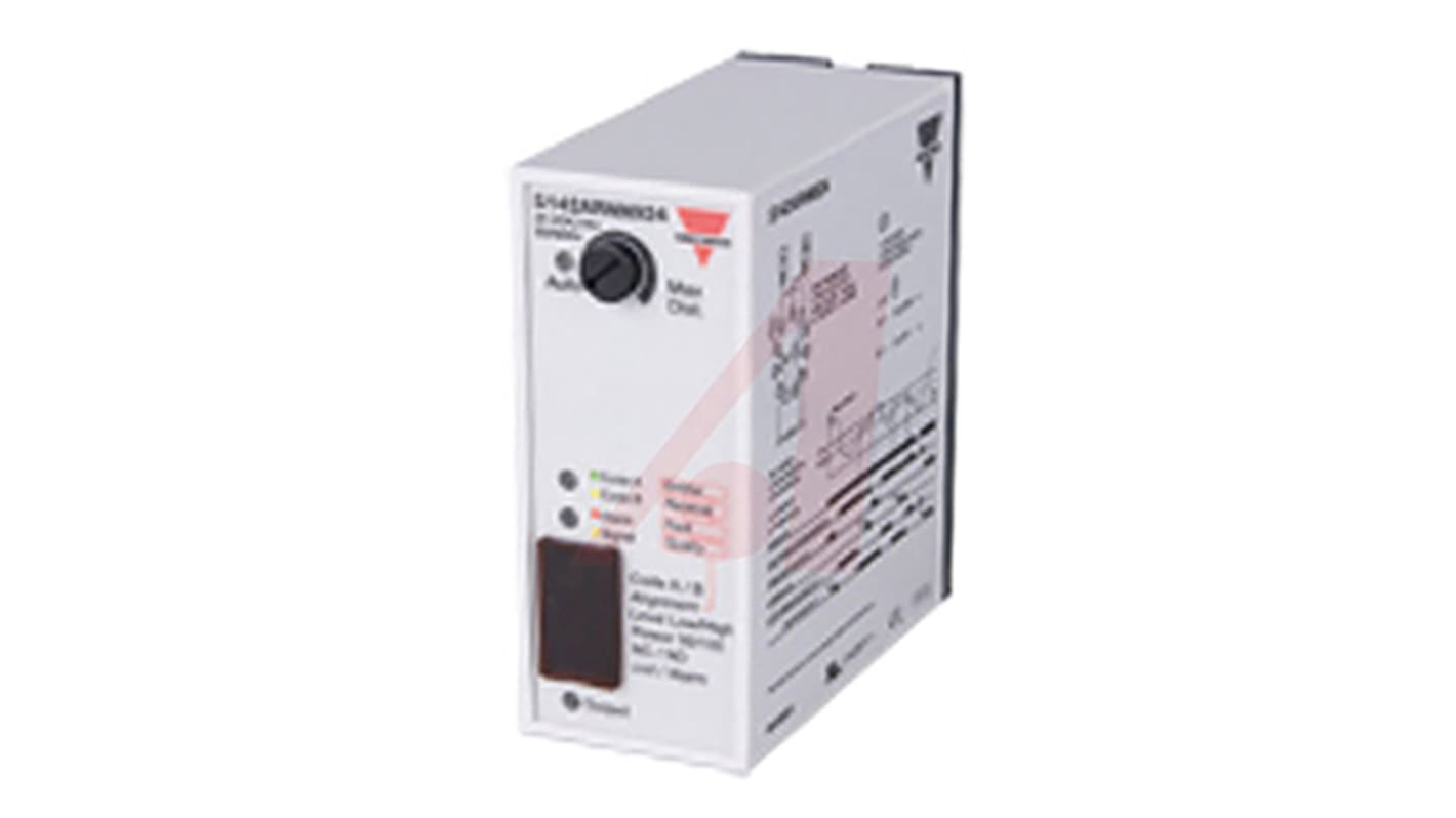 Carlo Gavazzi S142ARNN024, supporto rettangolare per relè con uscita 2 NPN, tensione 24V, installazione a 11 pin.