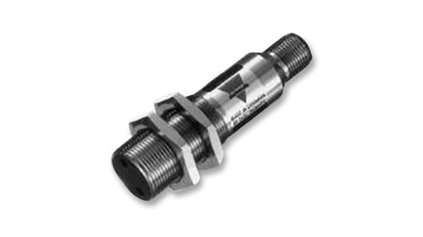 Carlo Gavazzi EO1804NPAS-1, sensore fotoelettrico cilindrico a riflessione diffusa, IP67, rilevamento fino a 400 mm.