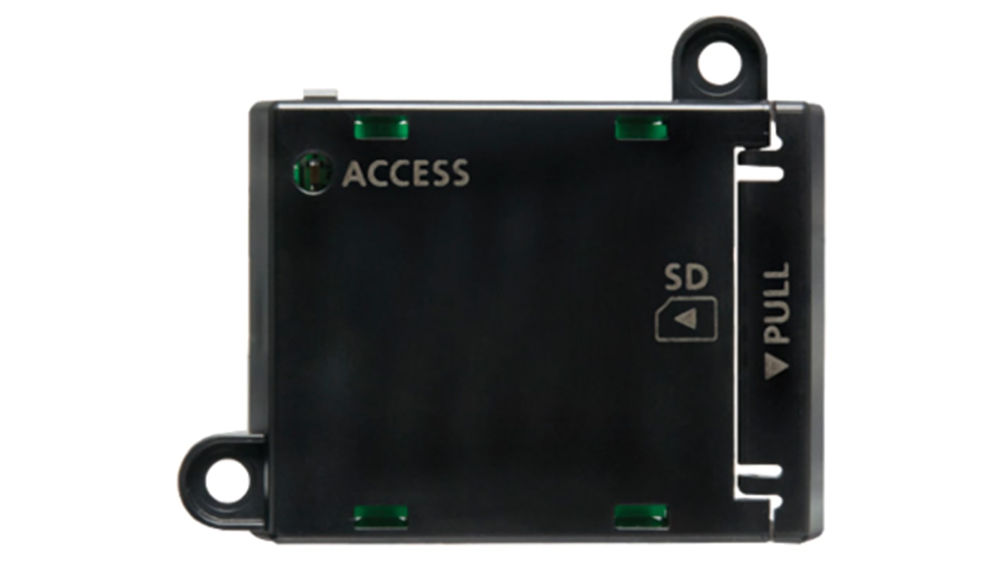 Scheda di memoria Mitsubishi Electric GT21-03SDCD per HMI GT21, compatibile con GOT2000, per salvataggio dati e allarmi.