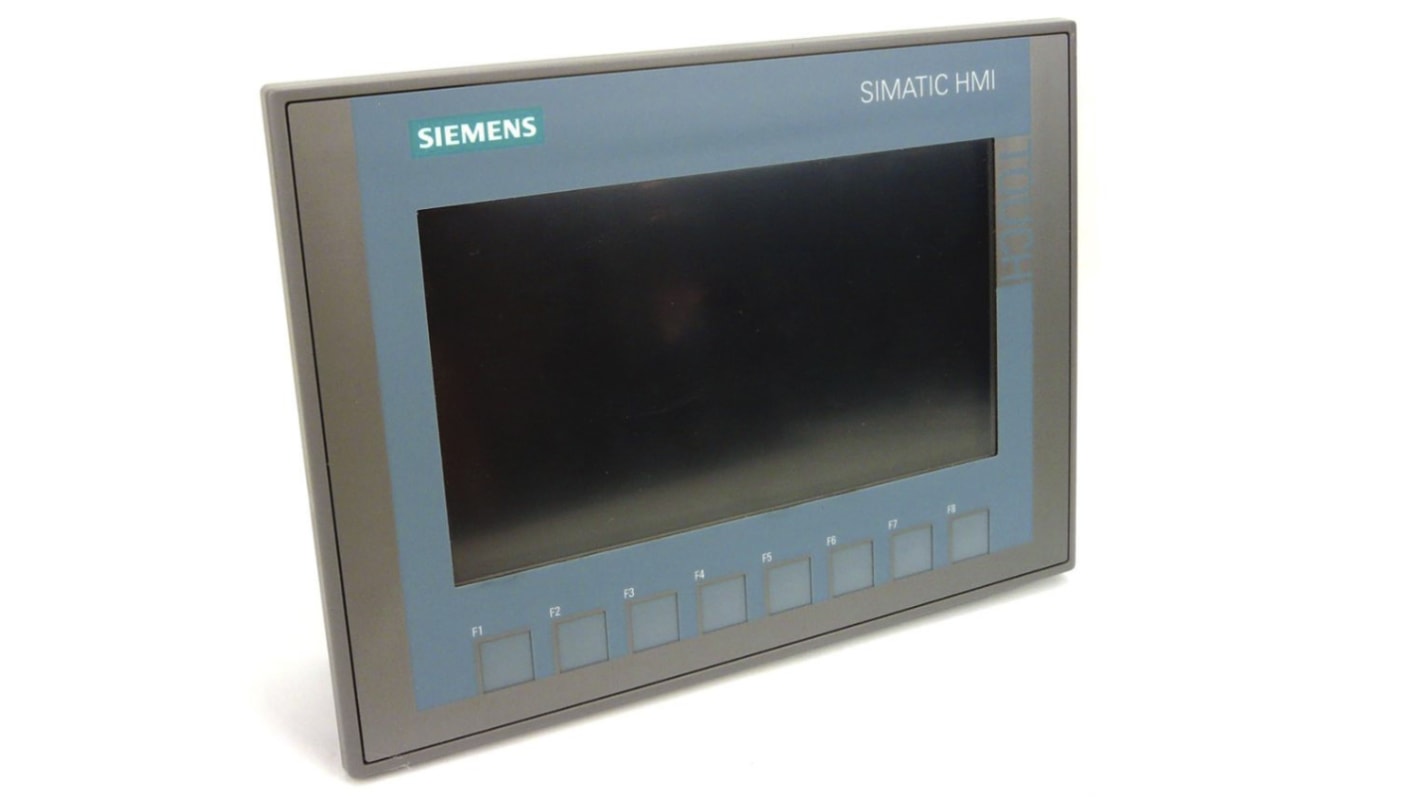 Monitor touch-screen Siemens 6AV2123-2GA03-0AX0 da 7" TFT per controllo apparecchiature, RS422/RS485 - Serie KTP700.