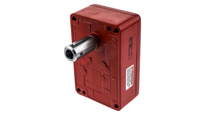 Interruttore a cerniera Allen Bradley Guardmaster 440H-R03079, configurazione NA/2NC, grado di protezione IP66, lunghezza albero 85 mm.