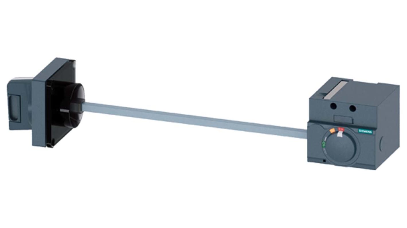 Siemens kit meccanismo 3VA9157-0PK13 per maniglie 3VA1, operatore rotante e arresto d'emergenza, montaggio laterale e frontale.