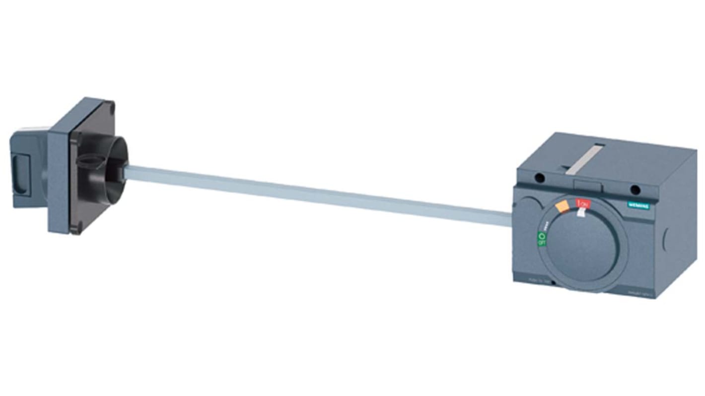 Kit meccanismo Siemens 3VA9267-0PK13 per maniglie 3VA2, operatore rotante e arresto d'emergenza, montaggio su porta.