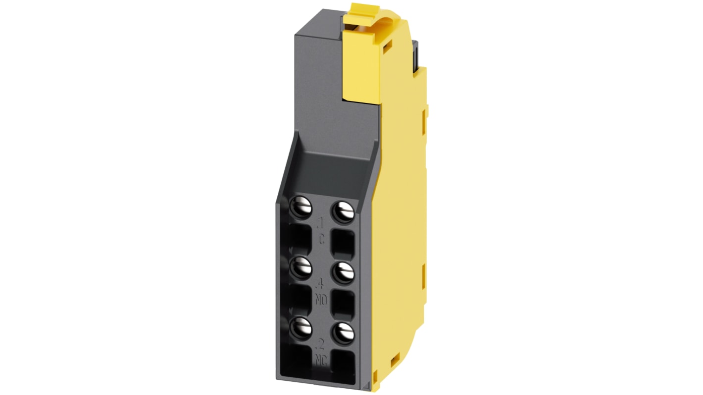 Contatto ausiliario e rilascio sottotensione Siemens 3VA9988-0AB11 per interruttori automatici 3VA fino a 630 A. Flessibilità e sicurezza garantite.