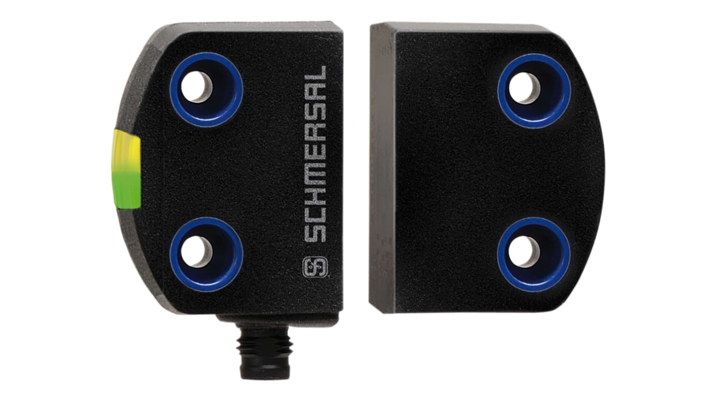 Interruttore di sicurezza Schmersal RSS260-I2-D-ST, M8, tecnologia RFID, grado di protezione IP65/IP67, dimensioni 39.2mm x 29.5mm x 18mm.
