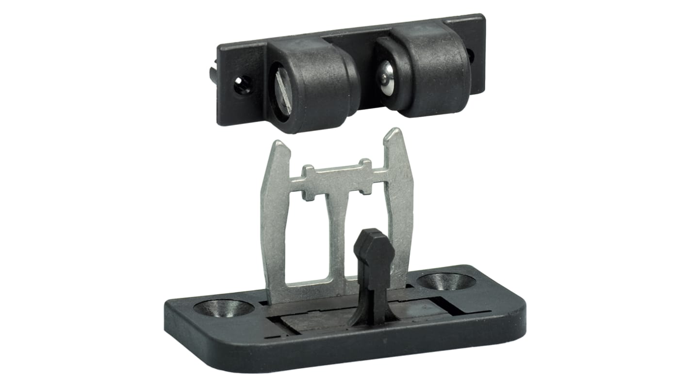 Attuatore Schmersal AZM 161-B1-2053, in acciaio inox, forza di bloccaggio 2000 N, dimensioni 56 x 28,5 x 32,7 mm.