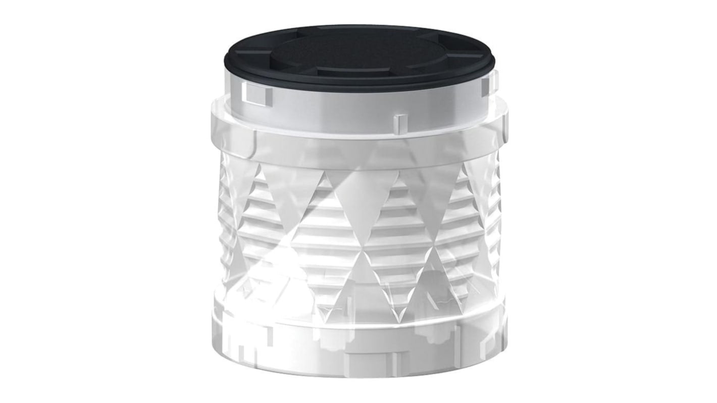 Segnalatore Luminoso Modulare Harmony XVU XVUC27 Schneider, Bianco, 24V ca/cc, Ø base 60mm, h 50mm - Ideale per industrie e applicazioni elettroniche.