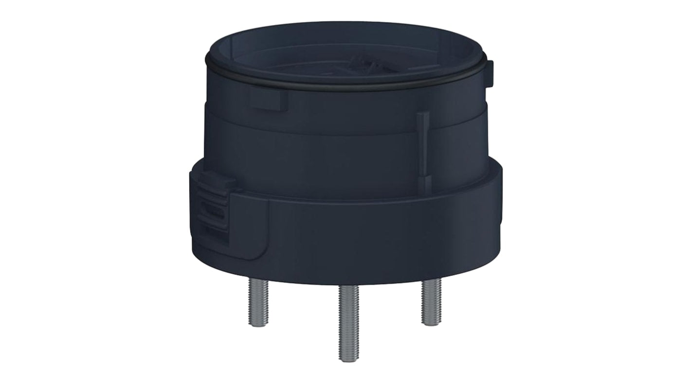 Base di montaggio Harmony XVU per torretta segnalatrice - Schneider Electric XVUZ01. Nero, resistente all'acqua e alla polvere. Ideale per ambienti industriali.