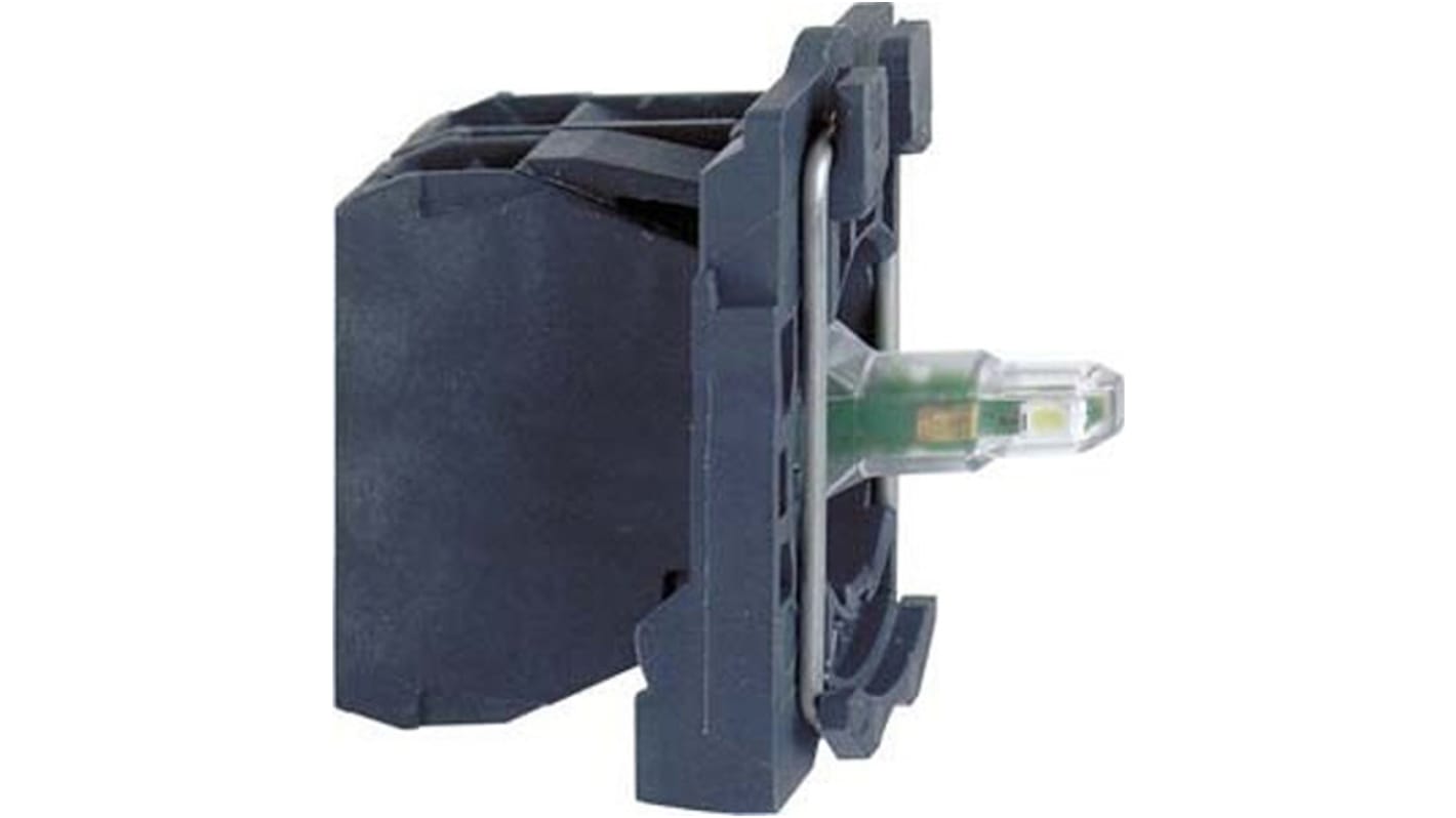 Blocco contatti 2NO Schneider Electric, serie Harmony XB5, con morsetti a vite e compatibilità BA9.