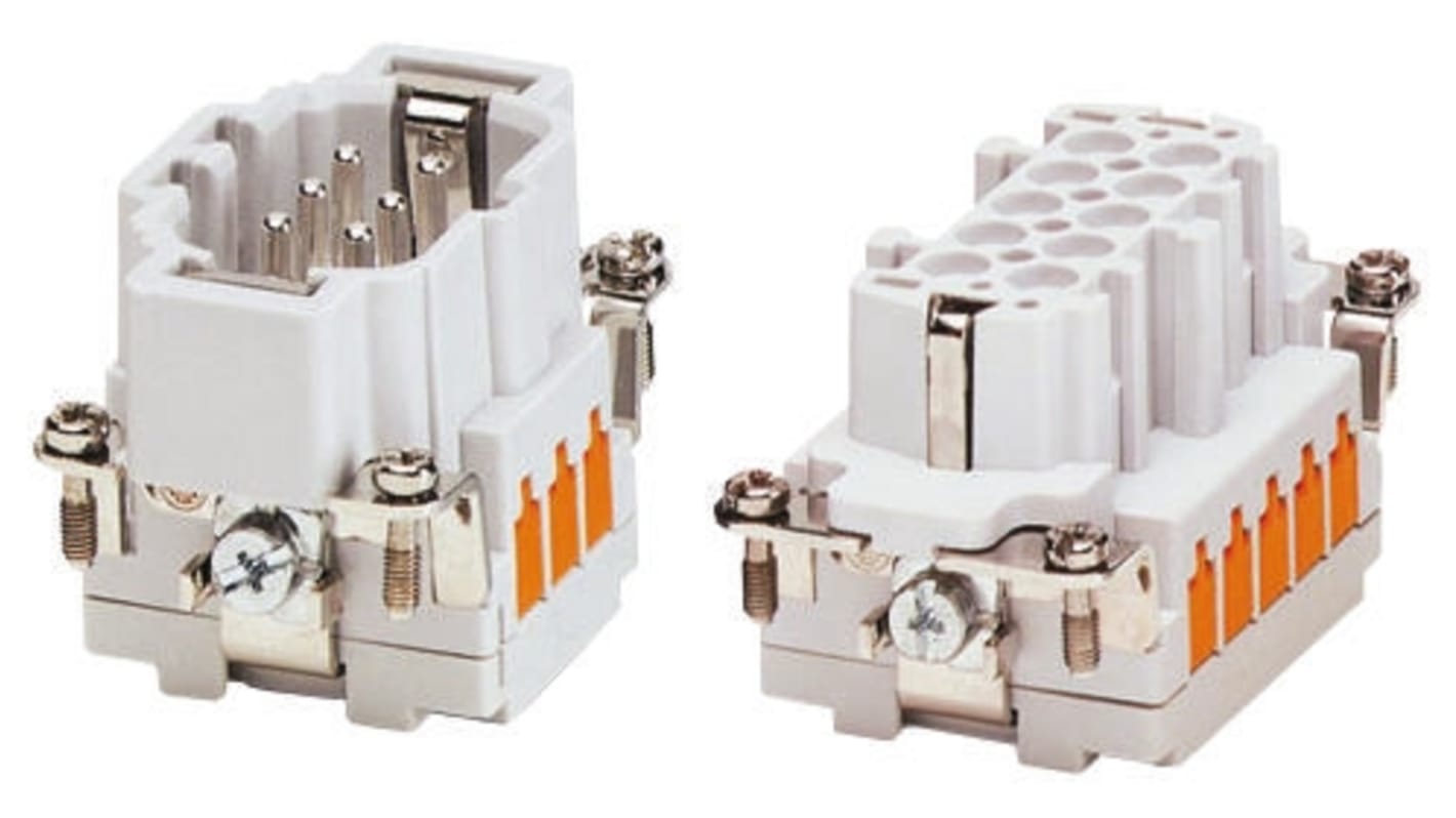 Connettore femmina Phoenix Contact HEAVYCON 1605572, 16A, 16 vie. Robusto e affidabile per connessioni industriali.