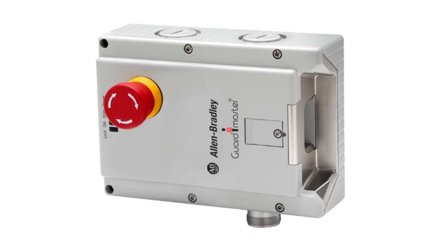 Interruttore di interblocco a solenoide Allen Bradley Guardmaster 442G-MABL-URM-C05, protezione IP65, dimensioni 285.3 x 114 x 113.9 mm.