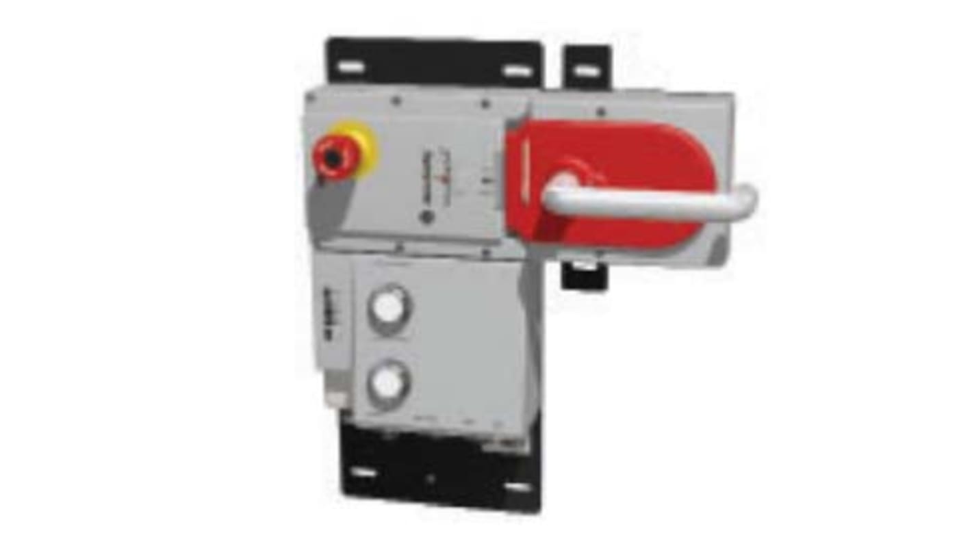Interruttore di interblocco a solenoide Allen Bradley Guardmaster 442G, con attuatore RFID e protezione IP65, dimensioni 285.3mm x 114mm x 113.9mm.
