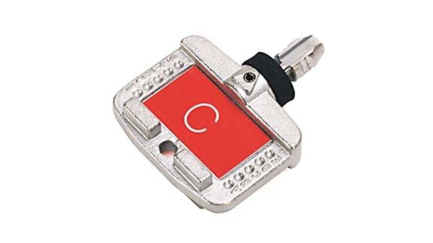 Chiave bloccata in metallo Allen Bradley Guardmaster 440T-AKEYE100C, per interruttori a chiave e sistemi di blocco.