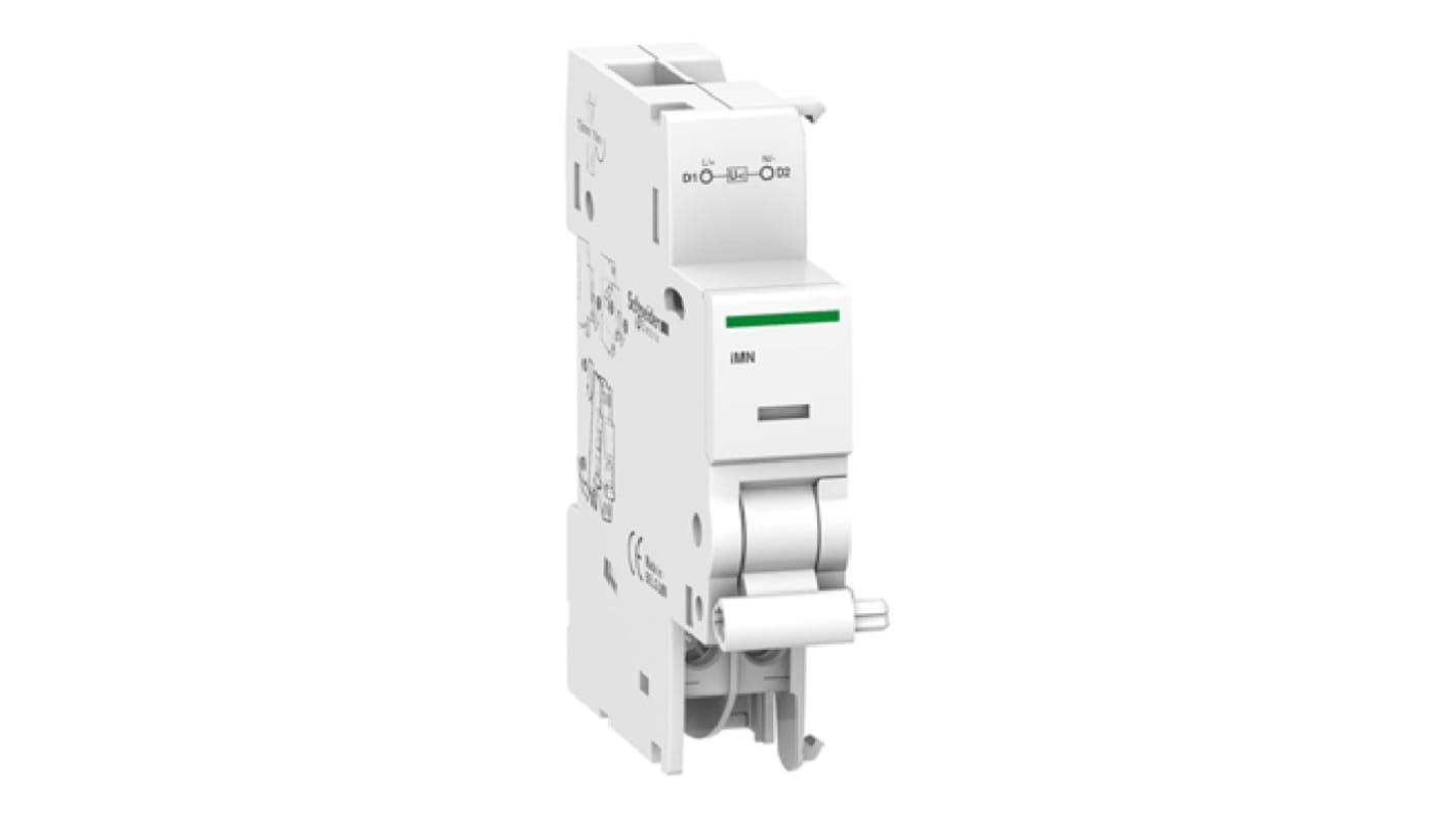 Contatto ausiliario Schneider Electric A9A26500, serie ACTi 9, per circuiti di controllo. Design compatto, affidabile e sostenibile. Conforme a IP20.