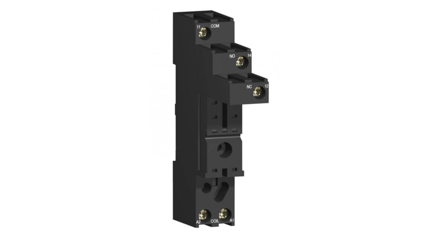 Zoccolo Relay Harmony RSZE1S35M - Schneider Electric - 6 Pin, 12A - Serie Relais RSZ - Protezione IP20 - Installazione rapida per sistemi automatizzati.
