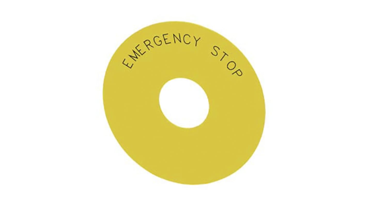 Piastra di supporto Siemens per pulsante a fungo, compatibile con SIRIUS ACT, in plastica, per accessori da 22 mm. Codice: 3SU1900-0BC31-0DA0.