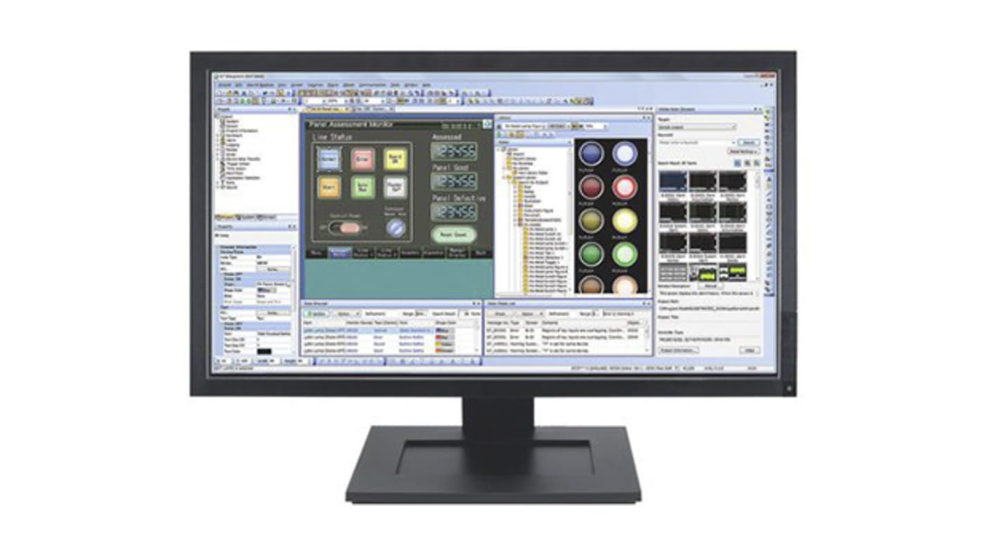Software Mitsubishi Electric GT25-WEBSKEY-1 per programmazione PLC, compatibile con GOT Mobile e reti LAN wireless.