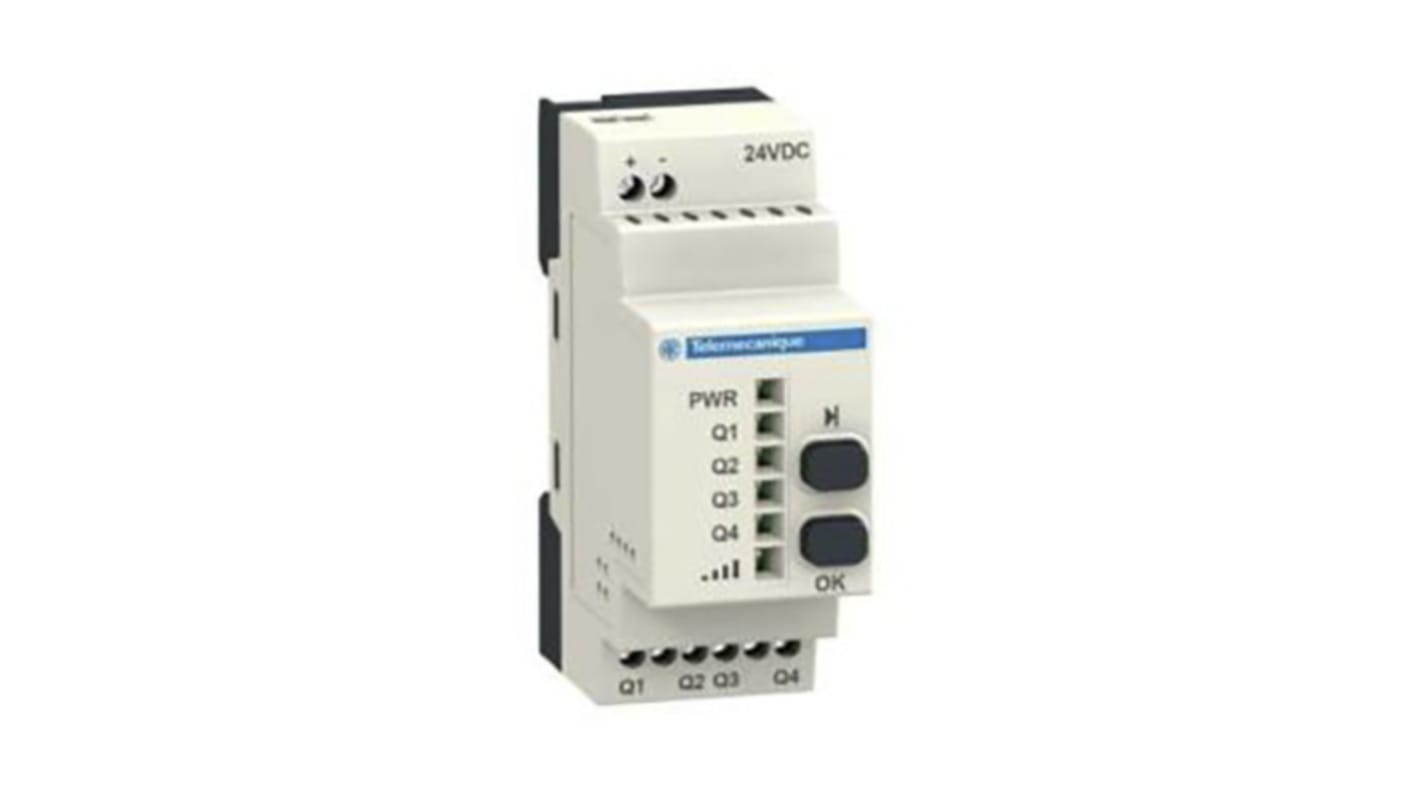 Ricevitore programmabile Telemecanique Sensors XZBWR2STT24 per interruttori wireless, portata fino a 100 m, ingresso M12.