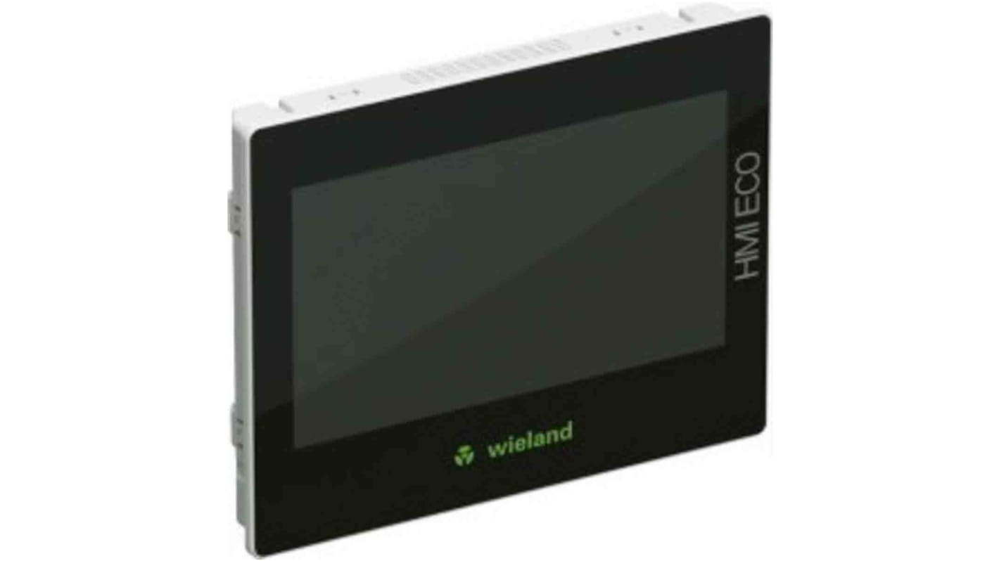 Pannello HMI Wieland 83.050.0000.0, 4,3" TFT, risoluzione 480x272, interfacce USB ed Ethernet, classe di protezione IP66.