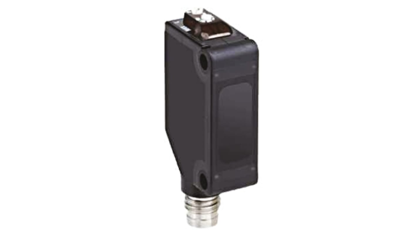 Sensore fotoelettrico rettangolare Telemecanique Sensors XUMTAPCNL03M12, rilevamento a riflessione fino a 1 m, uscita PNP, IP67.