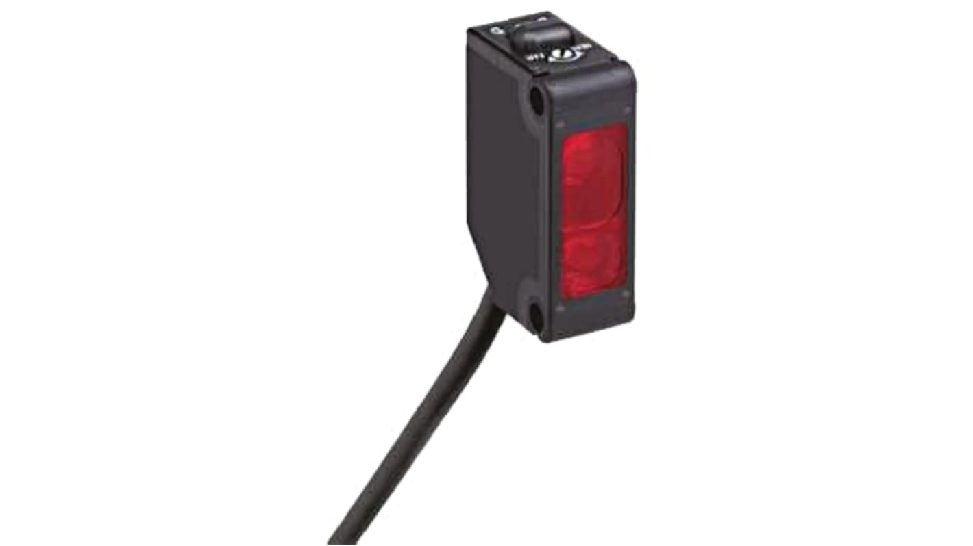 Sensore fotoelettrico rettangolare Telemecanique Sensors XUM8APCNL2, rilevamento fino a 300 mm, uscita PNP, IP67.